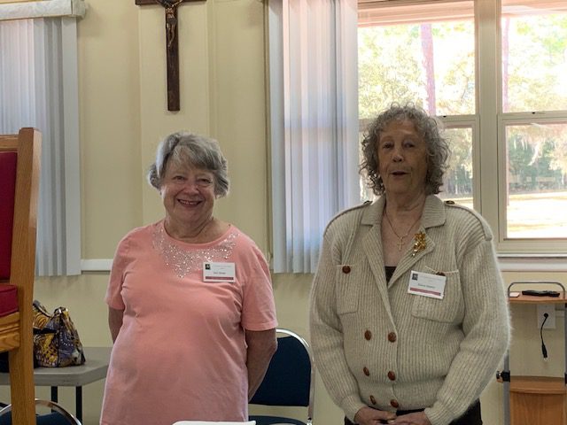 Juanita Bowden and Joanne Gawron